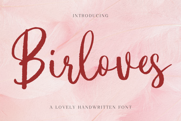 Birloves Font