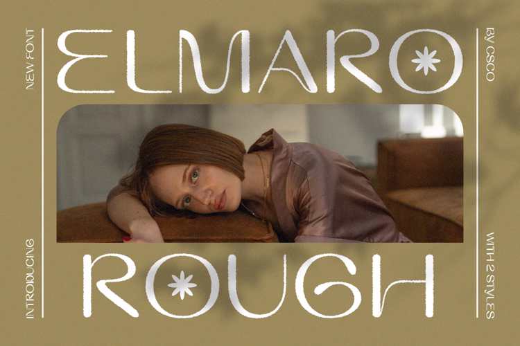 Elmaro Rough Font