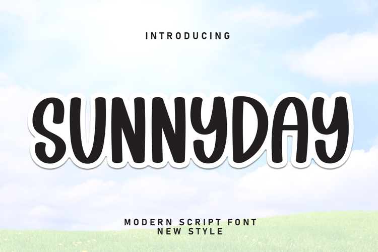 Preview of Sunnyday Font