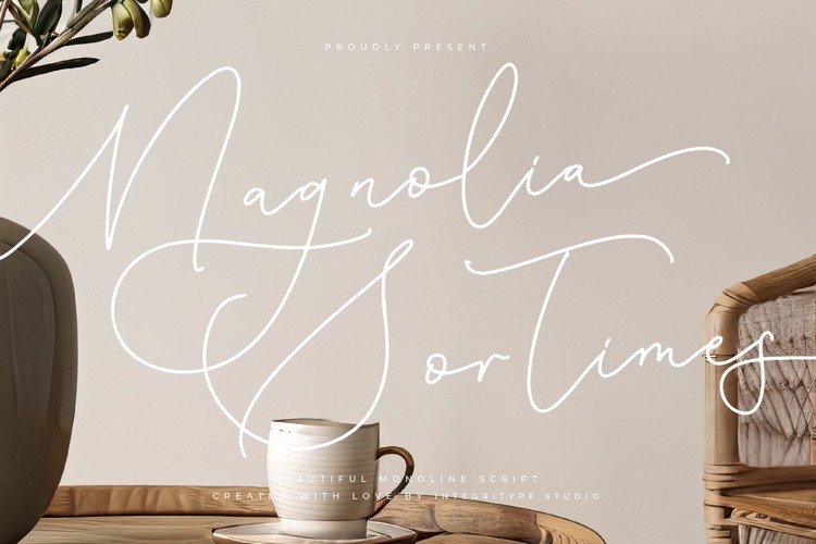 Magnolia Sortimes Font