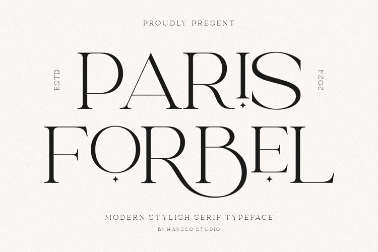 Paris Forbel Font