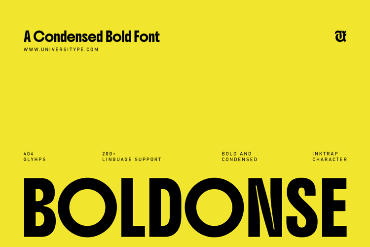 UT Boldonse Font