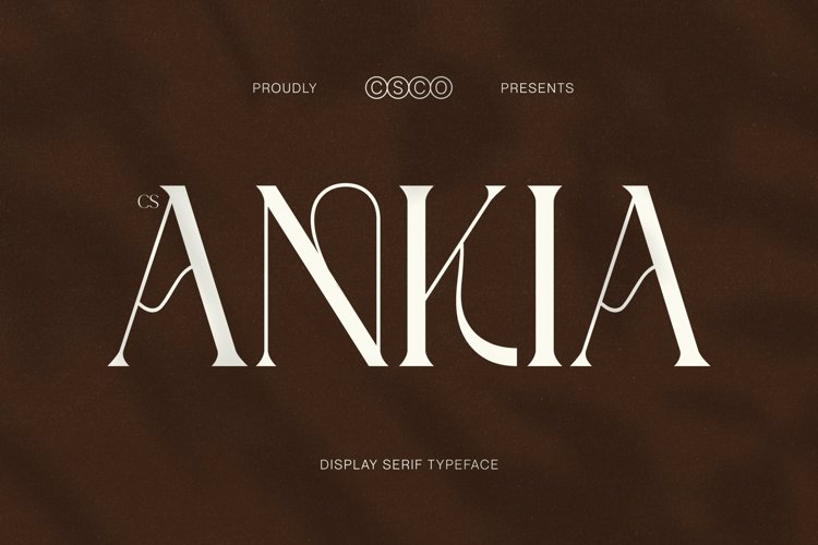 Preview of CS Ankia Font
