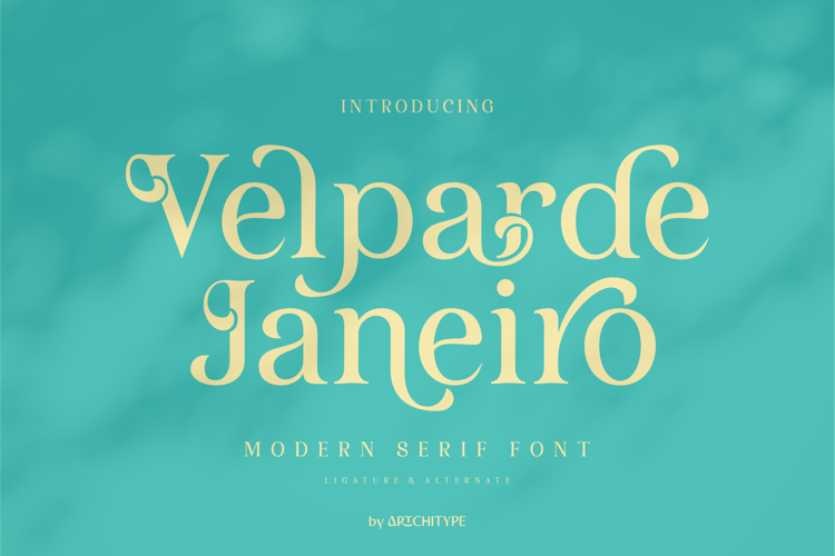 Velparde Janeiro Font