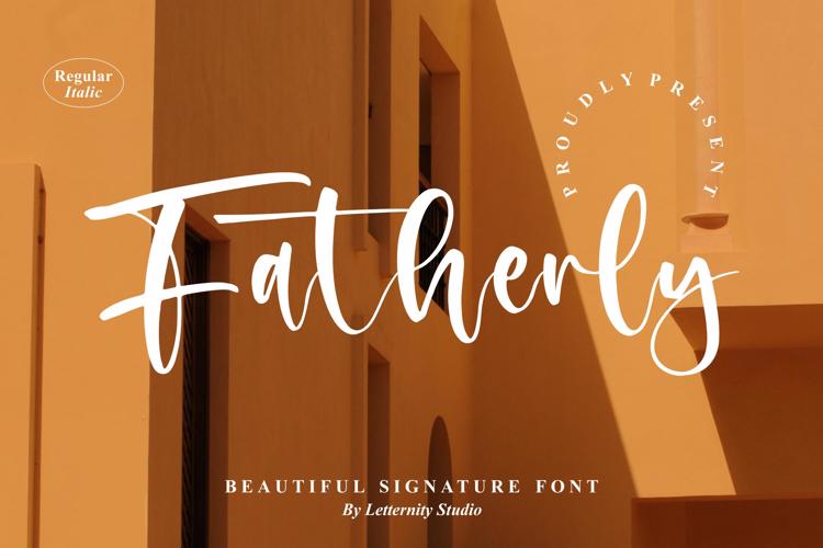 Fatherly Font