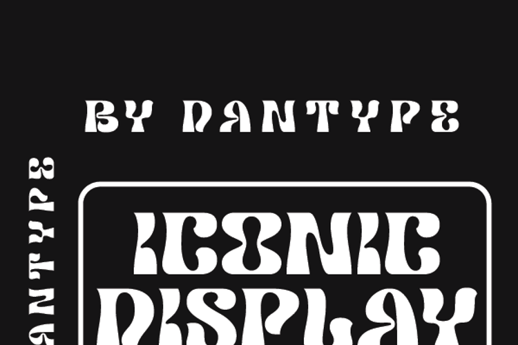 Iconic Display Font