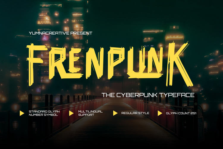 FrenpunK Font