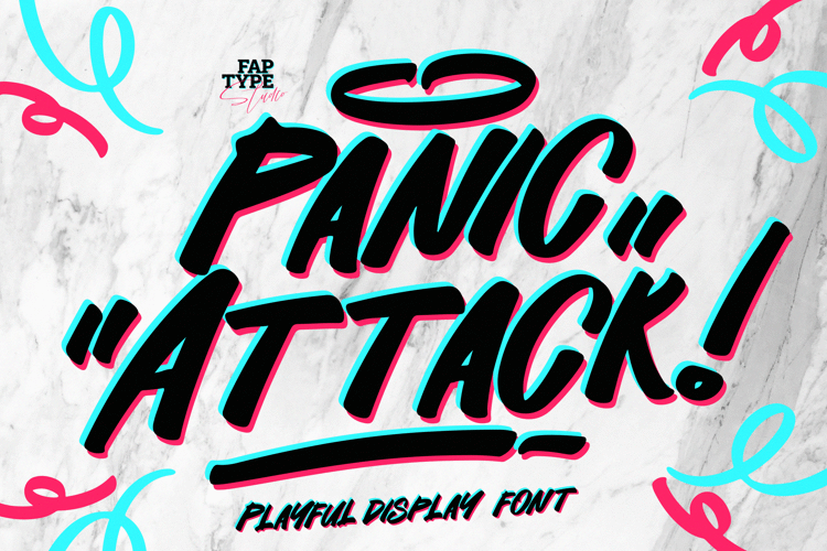Panic Attack Font