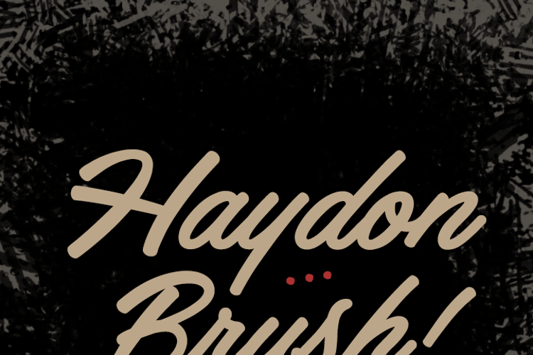 Haydon Brush Font