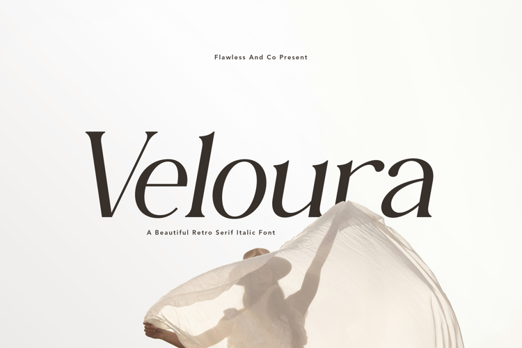 Preview of VELOURA Font