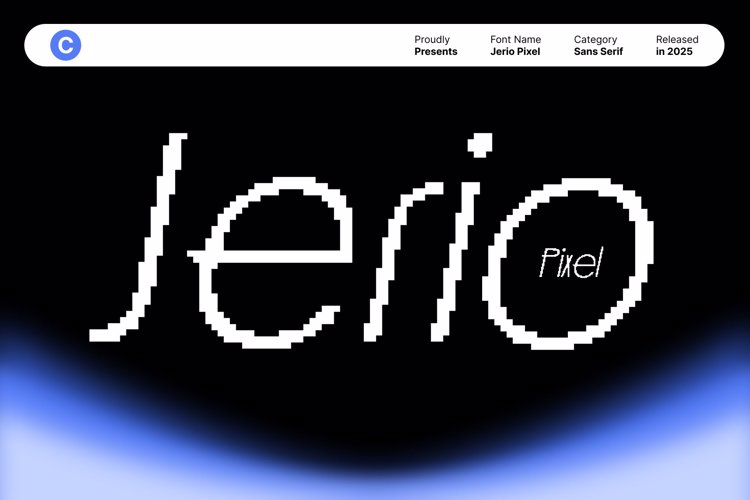 Preview of Jerio Pixel Font