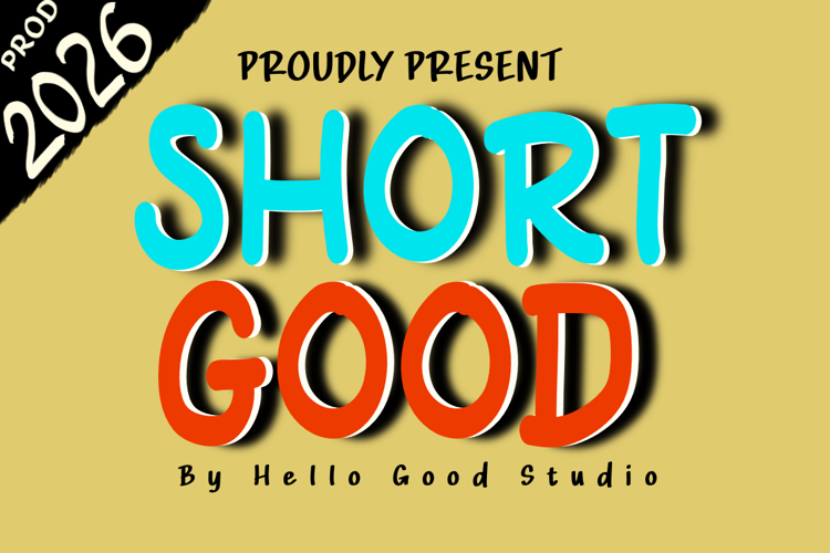 Preview of SHORT GOOD Font
