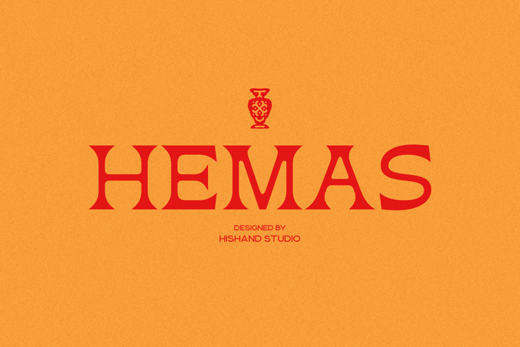 Preview of Hemas Font