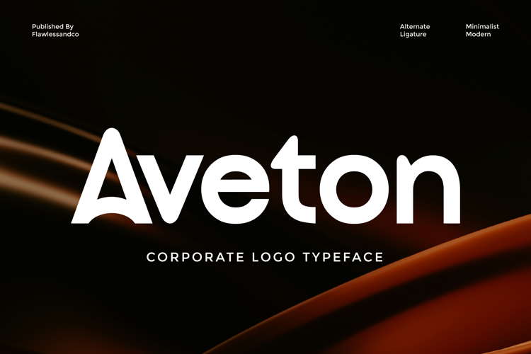 Preview of AVETON Font