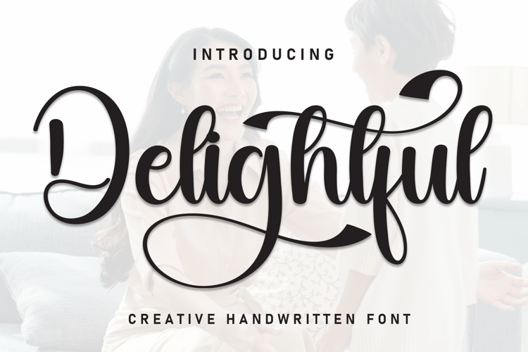 Preview of Delightful Font