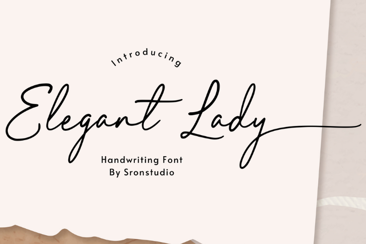 Elegant Lady Font