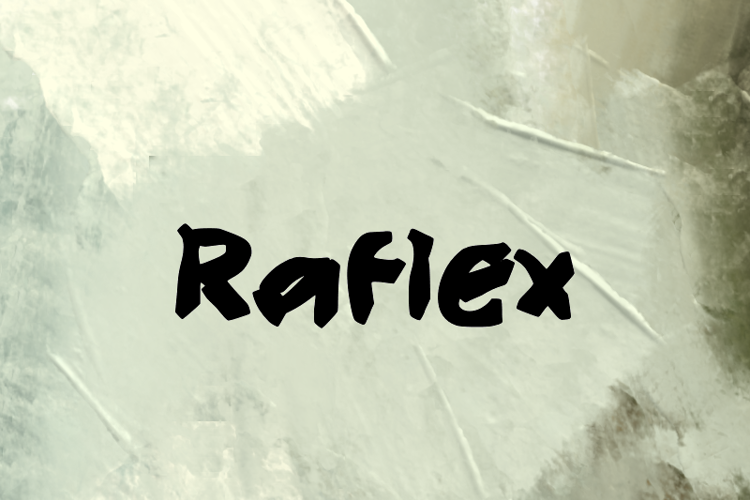 Raflex Font