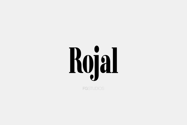 Rojal Font