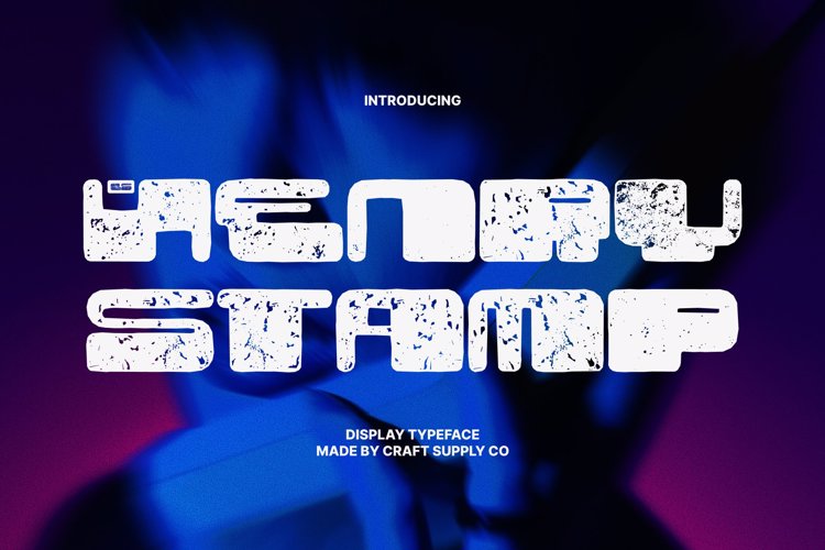 Preview of CS Henry Stamp Font