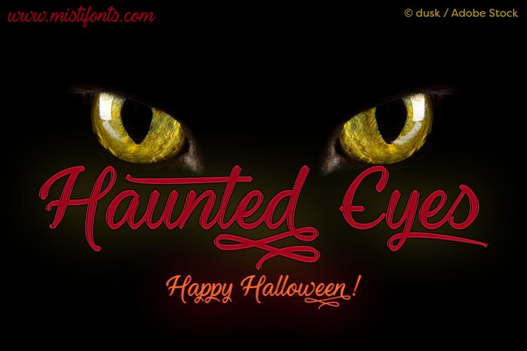 Haunted Eyes Font