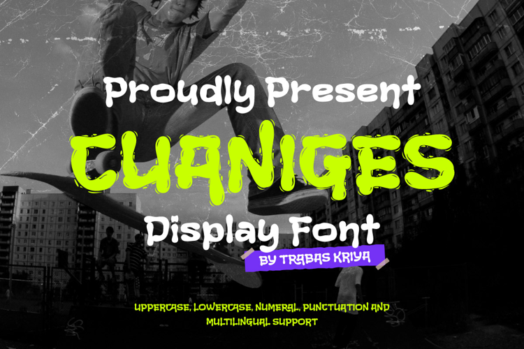 Preview of Cuaniges Font