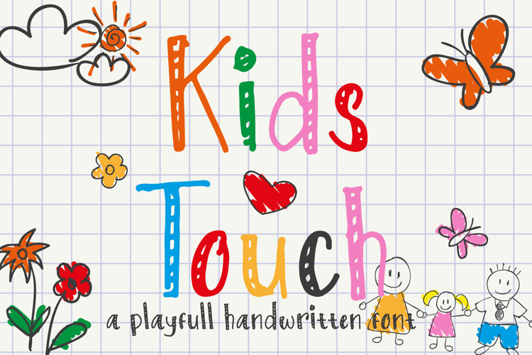 Kids Touch Font