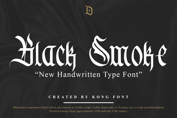 Blacksmoke Font