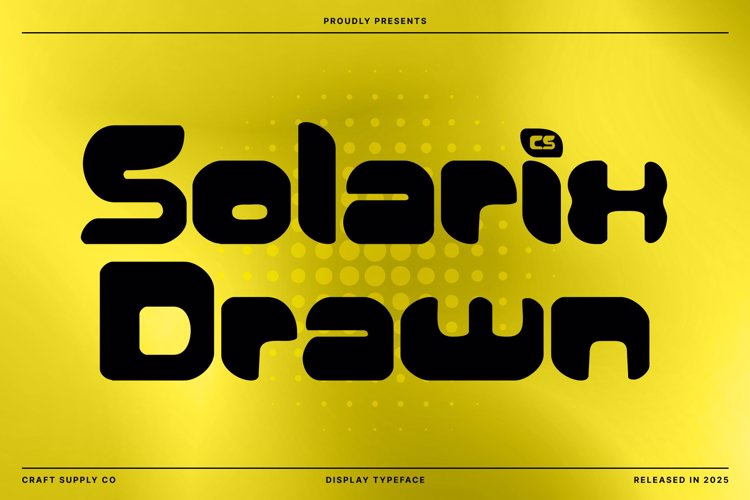 Preview of CS Solarix Drawn Font