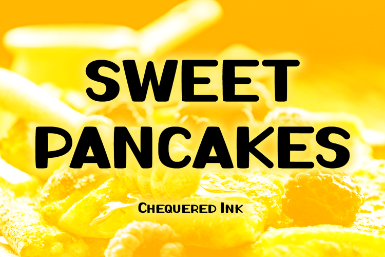 Sweet Pancakes Font