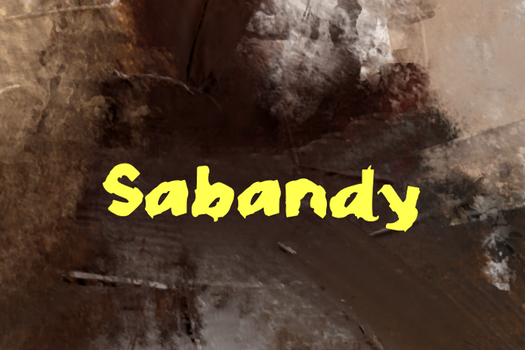 s Sabandy Font