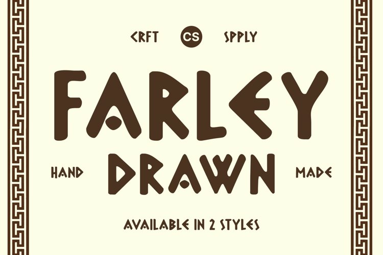 Preview of CS Farley Drawn Font