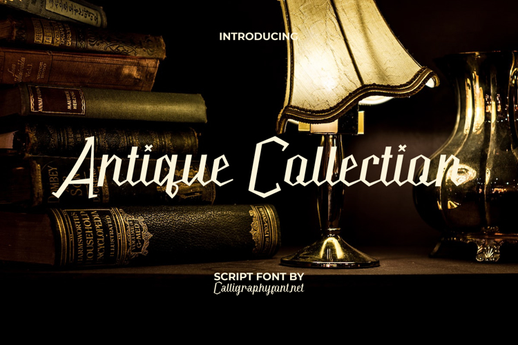 Antique Collection Dem Font