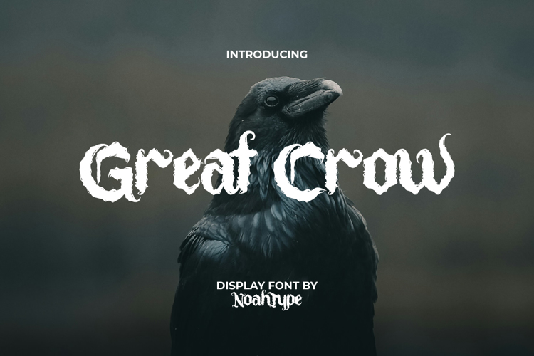 Preview of Great Crow Font