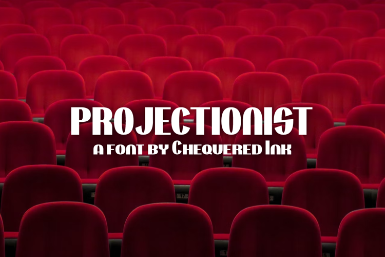 Projectionist Font