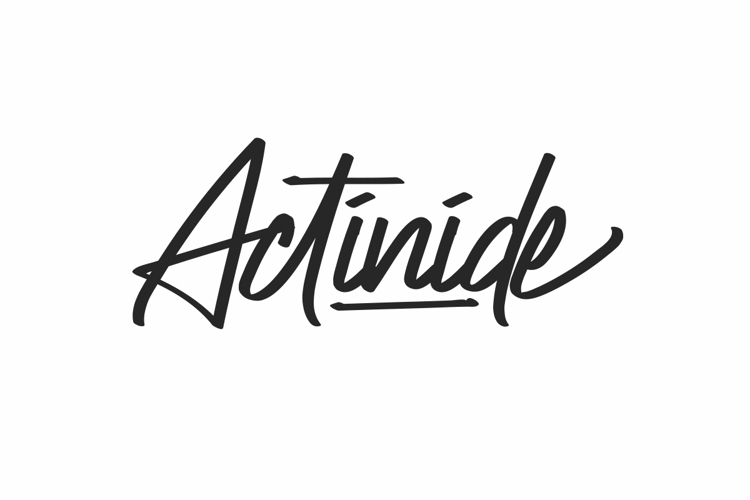 Actinide Font