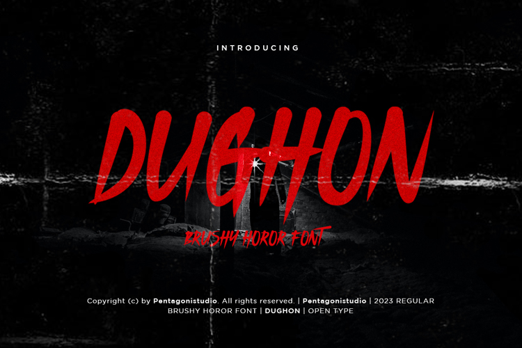 DUGHON Font