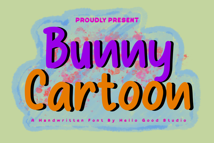 Preview of Bunny Cartoon Font
