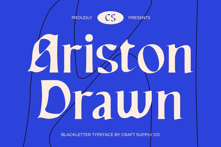 Preview of CS Ariston Drawn Font