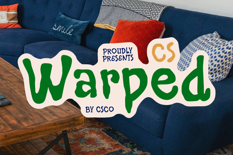 CS Warped Font