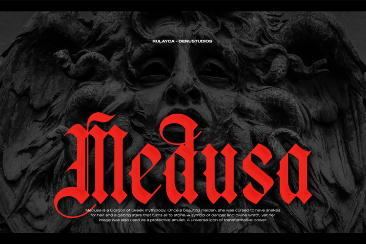 Preview of Rullayca Font