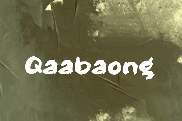 Qabaong Font