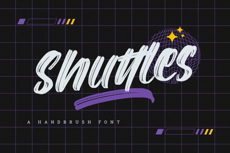 Preview of Shuttles Font