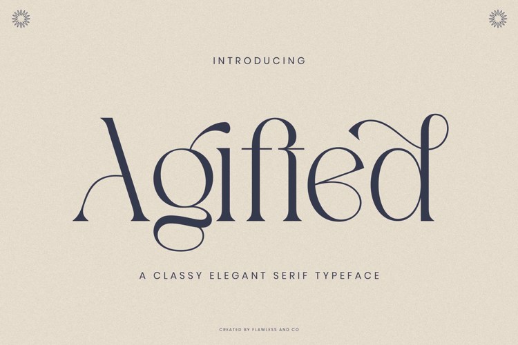 AGIFTED Font