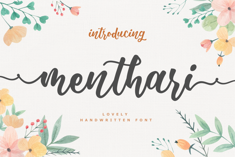 Menthari Font