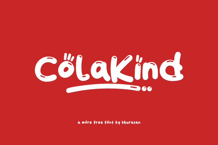 Cola Kind Font