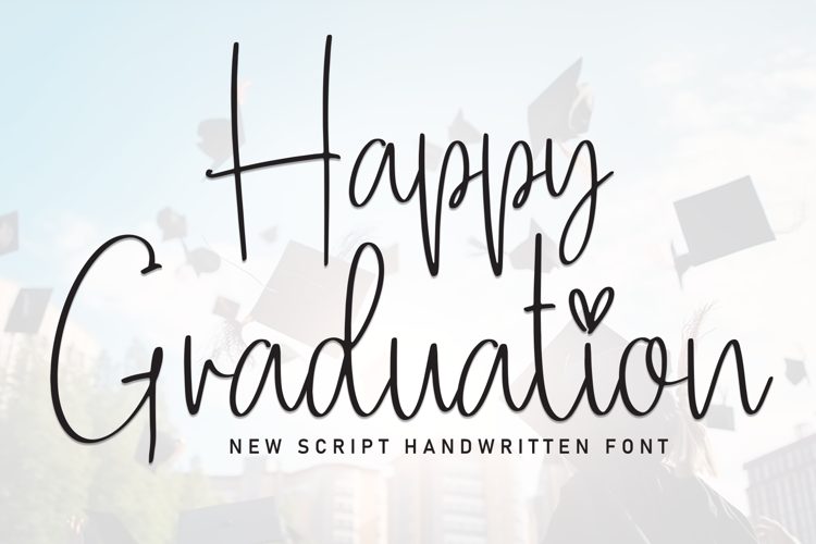 Happy Graduation Font