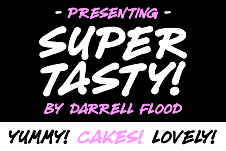 Super Tasty Font