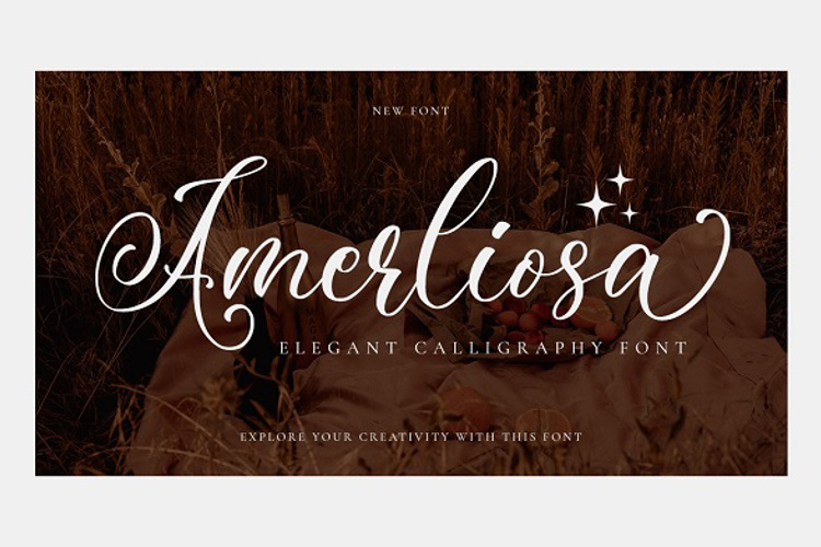 Preview of Amerliosa Font