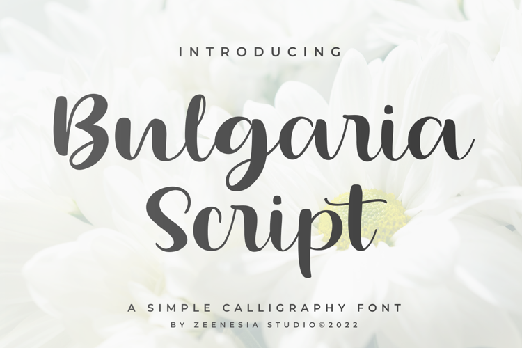 Bulgaria Script Font