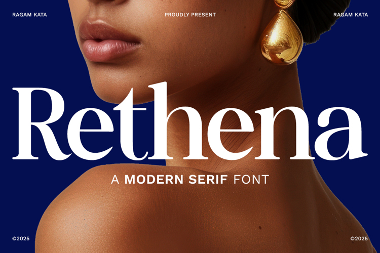 Preview of Rethena Font